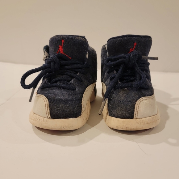 JORDAN 12 XII Retro (TD) International Flight BV8019-445 Sneakers us 5 c - Picture 4 of 10